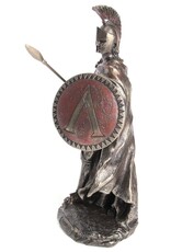 Veronese Design Giftware Figurines Collectables -  Leonidas Holding a Spear statue Veronese Design