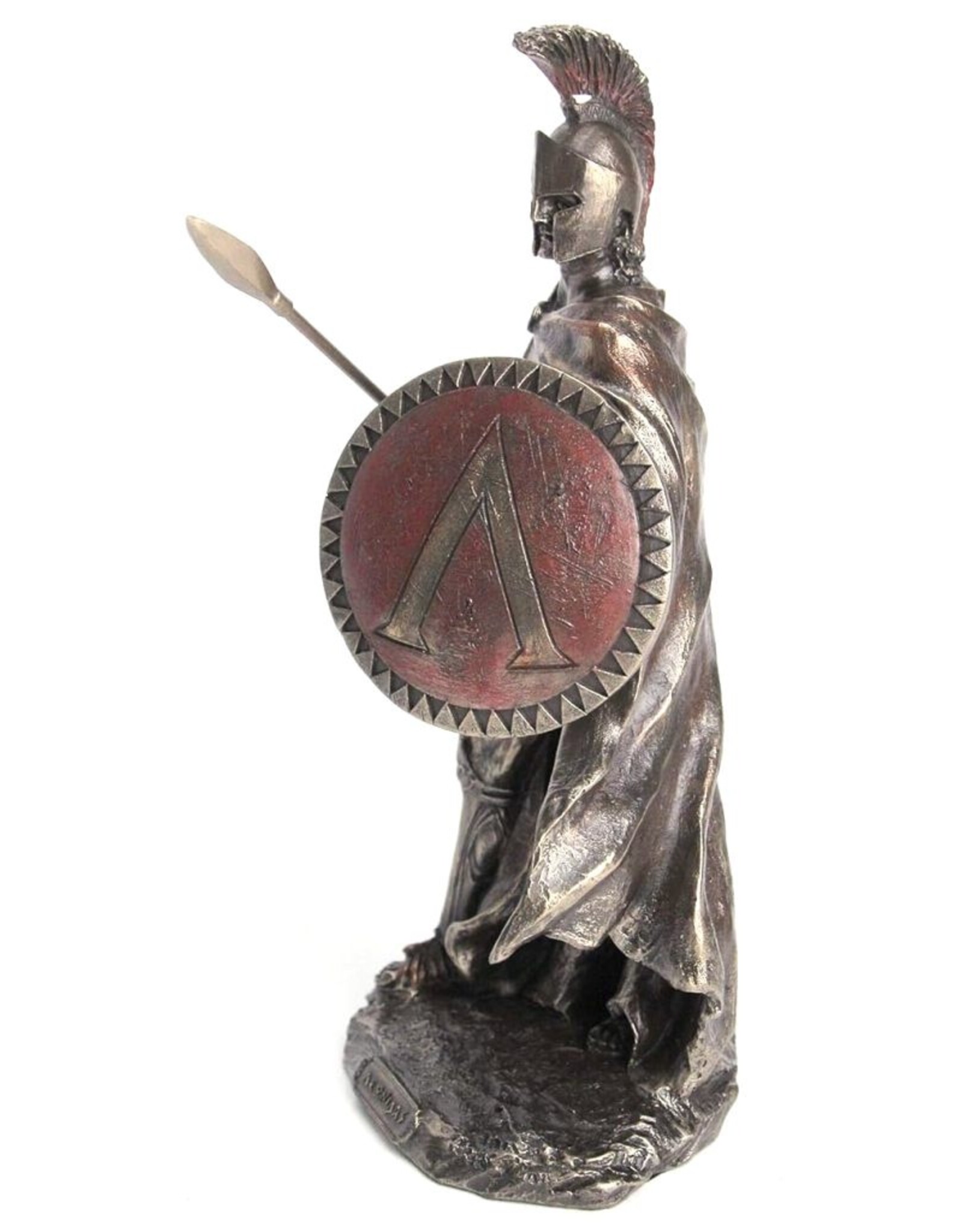 Veronese Design Giftware Figurines Collectables -  Leonidas Holding a Spear statue Veronese Design