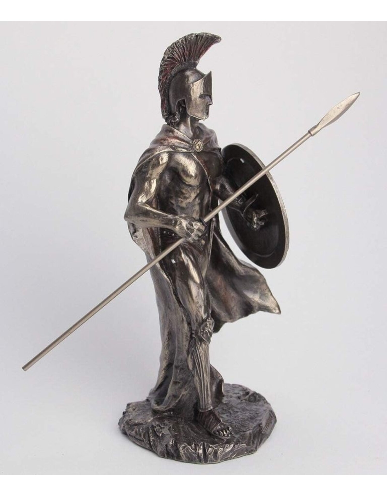 Veronese Design Giftware Figurines Collectables -  Leonidas Holding a Spear statue Veronese Design
