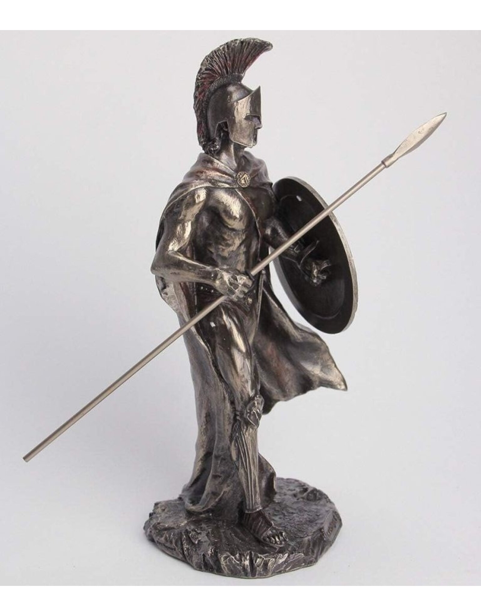 Veronese Design Giftware Figurines Collectables -  Leonidas Holding a Spear statue Veronese Design