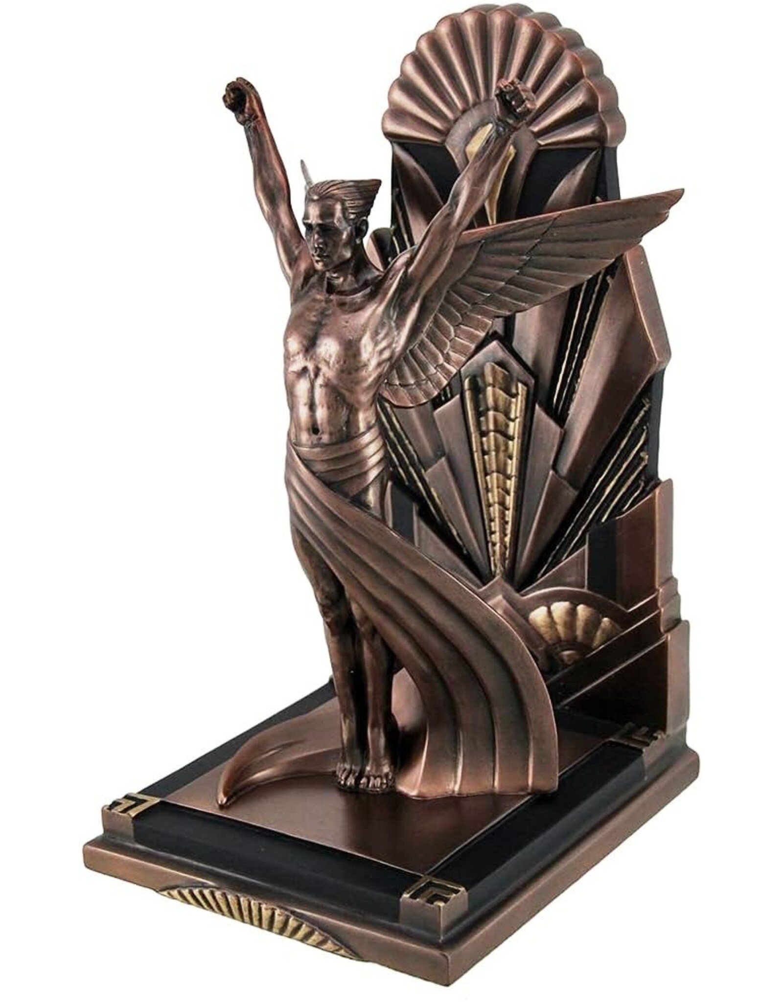 Veronese Design Veronese Design - Winged Man Art Deco Bookend Veronese Design