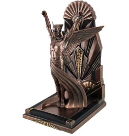 Veronese Design Winged Man Art Deco Bookend Veronese Design