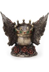 Veronese Design Reapers, schedels en draken - Schedel Flame Wings Monarch - Veronese Design