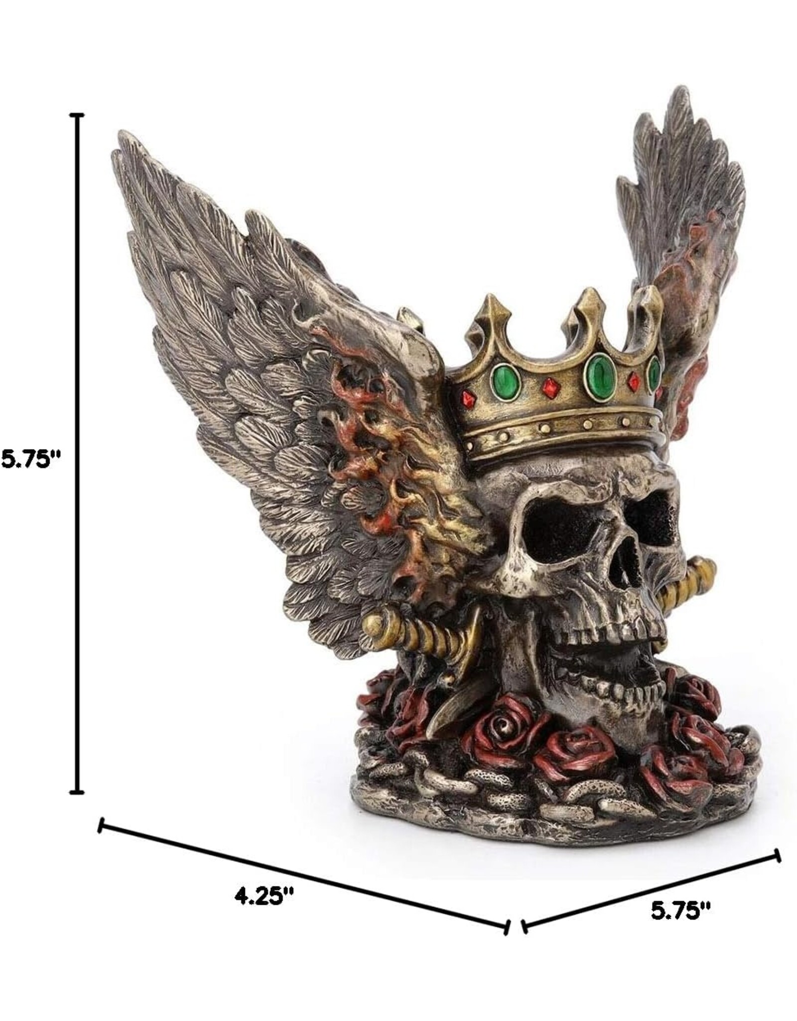 Veronese Design Reapers, skulls and dragons - Flame Wings Monarch - Veronese Design