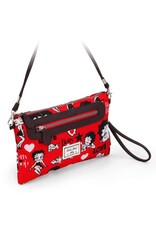 Karactermania Betty Boop tassen - Betty Boop Crossbody-Clutch-Schoudertasje rood