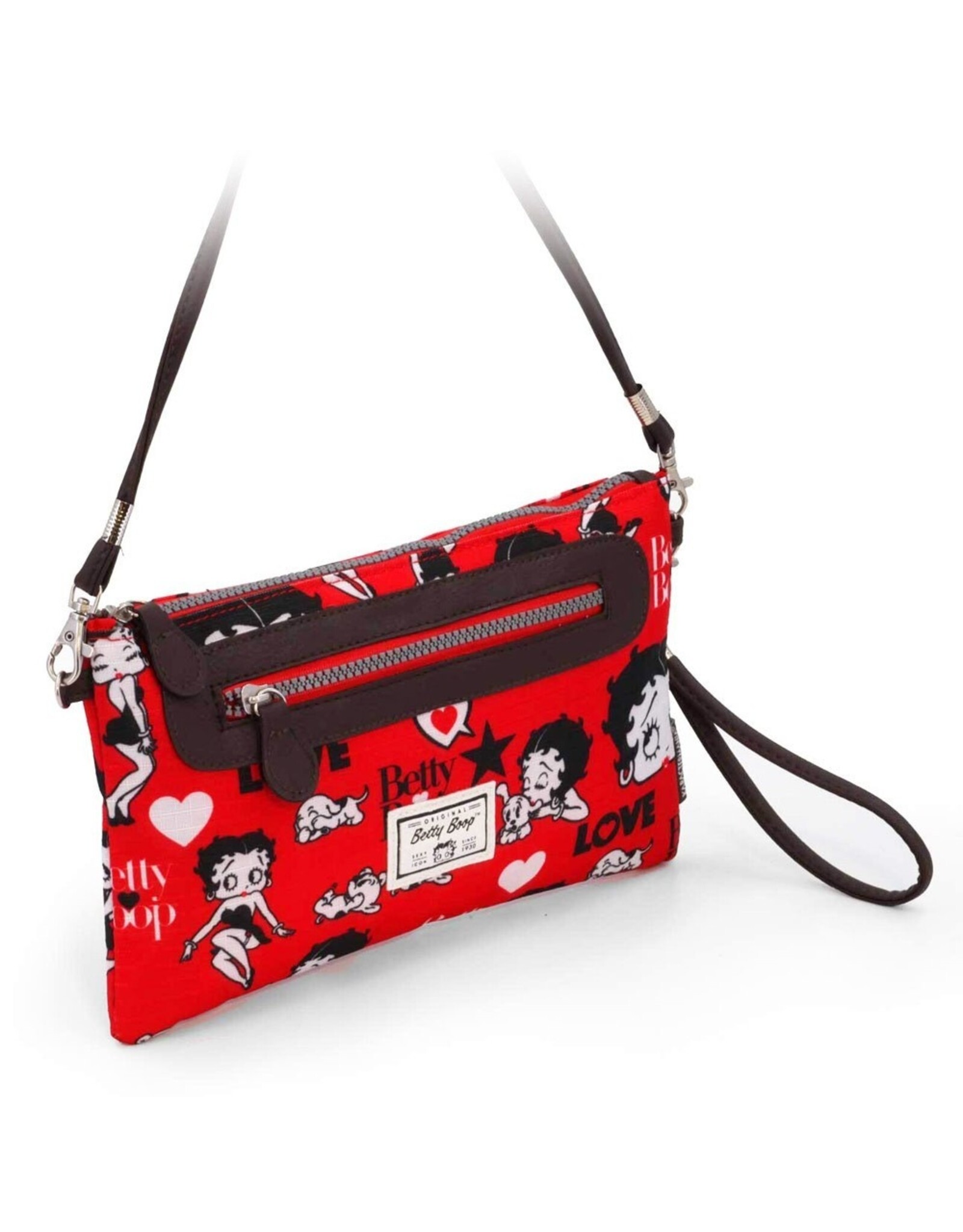 Karactermania Betty Boop bags - Betty Boop crossbody/clutch/shoulder bag red