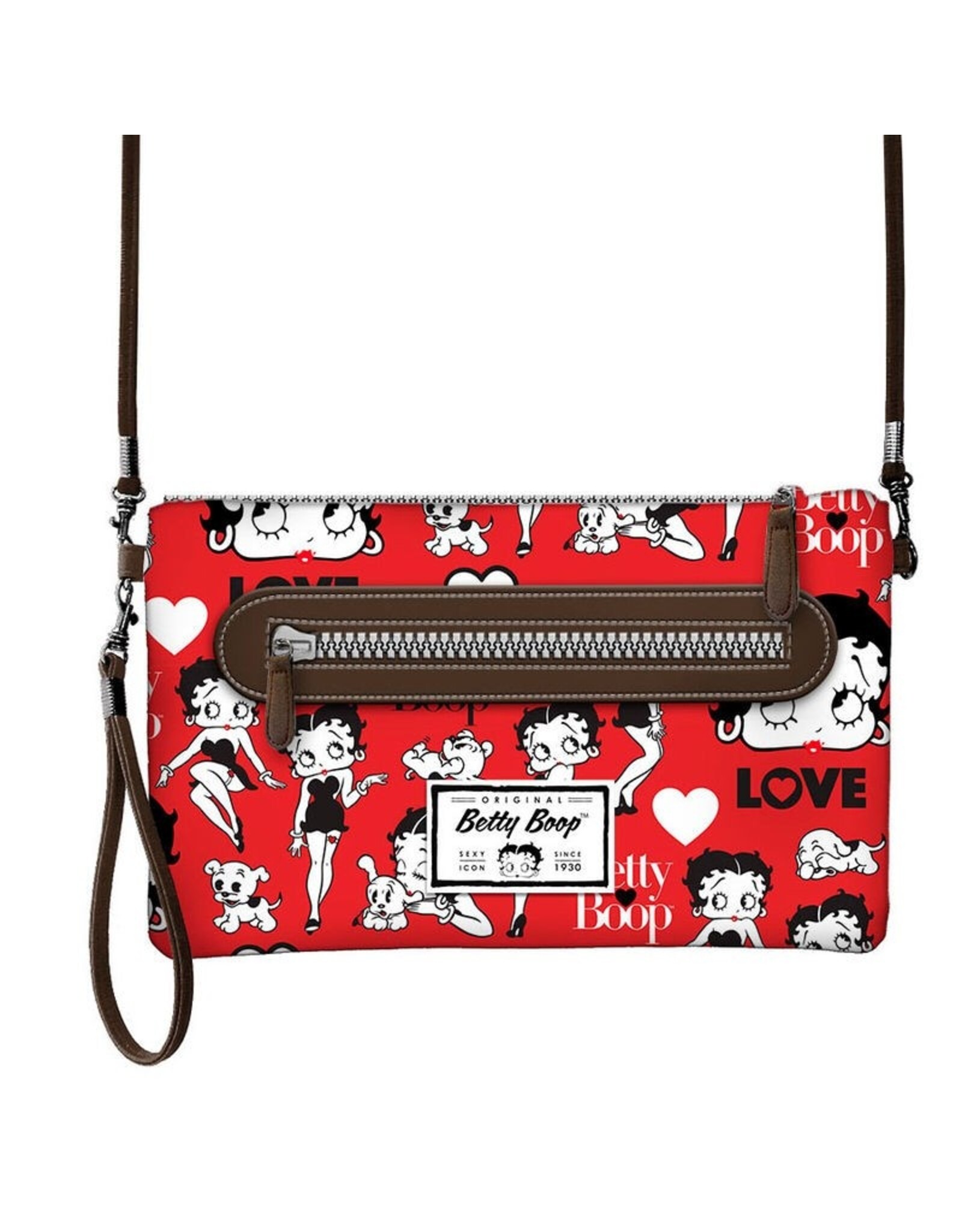 Karactermania Betty Boop bags - Betty Boop crossbody/clutch/shoulder bag red