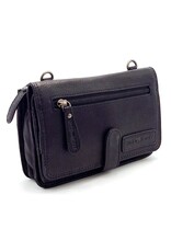 HillBurry Leather Festival bags, waist bags and belt bags - HillBurry Leather Shoulder Bag-Travel Wallet-Wristbag