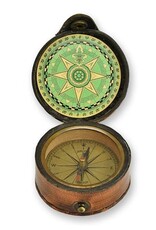 JB Miscellaneous - Compass in Vegan Leather Casing