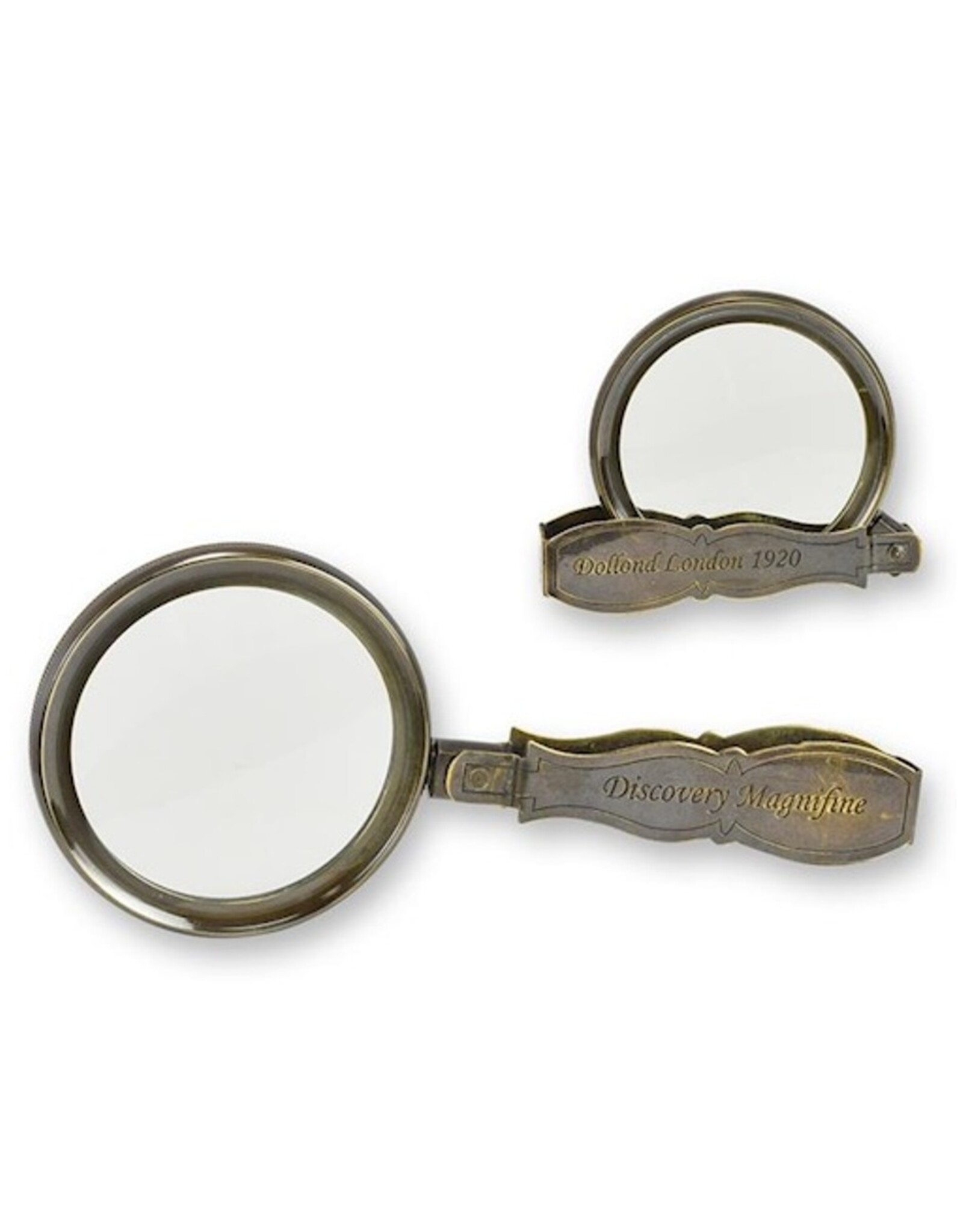 JB Miscellaneous - Opvouwbaar Vergrootglas van messing