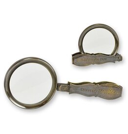 JB Foldable Magnifying Glass made of brass
