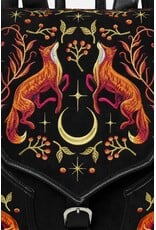 Restyle Fantasy bags and wallets - Mystic Fox Backpack with embroidered foxes
