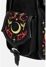 Restyle Fantasy tassen en portemonnees - Mystic Fox Rugzak met geborduurde vossen