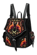 Restyle Fantasy bags and wallets - Mystic Fox Backpack with embroidered foxes