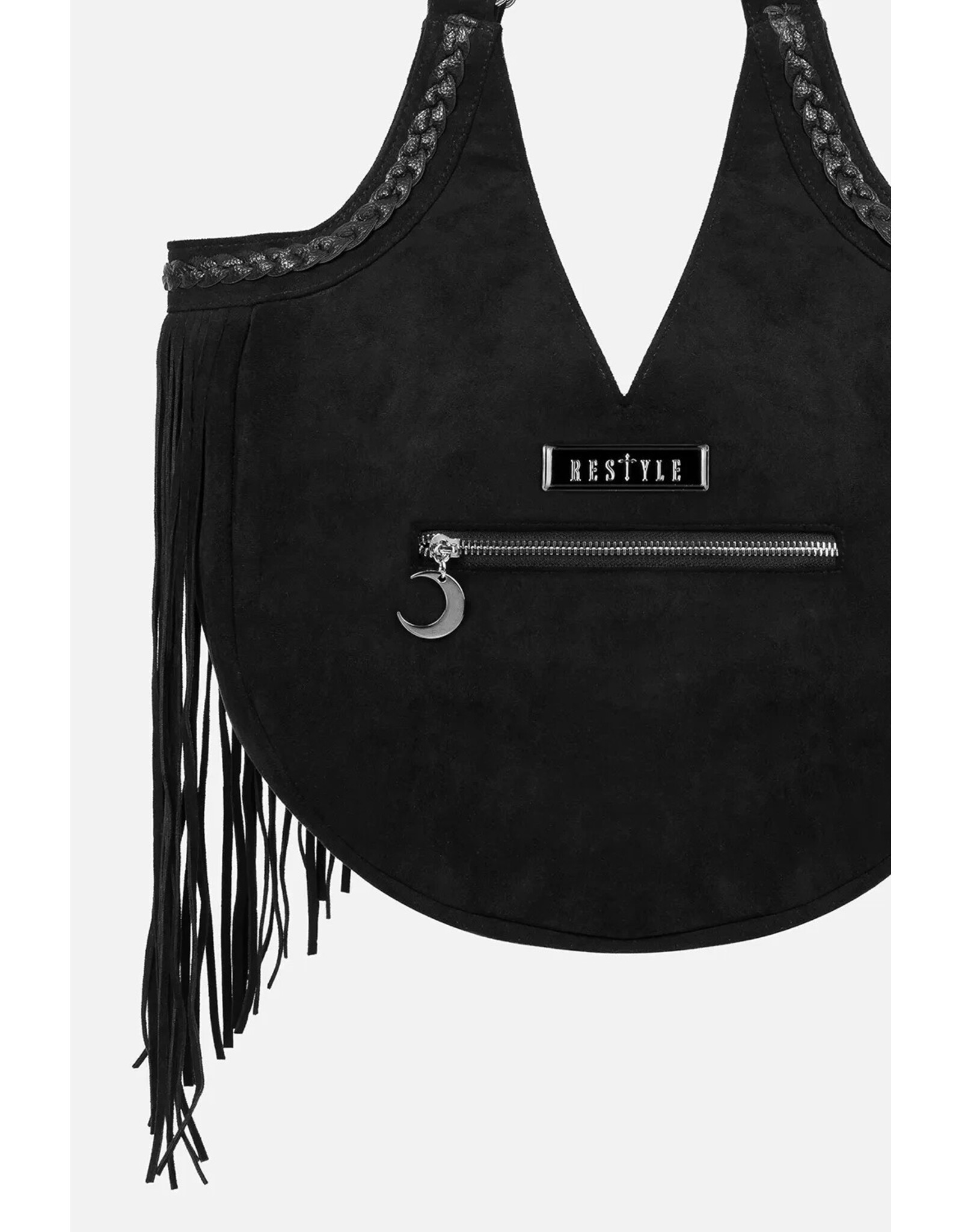 Restyle Fantasy tassen en portemonnees - Lunar Grove grote tas met geborduurde vossen