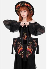 Restyle Fantasy bags and wallets - Fox Meadows bag with Fox embroidery & fringe
