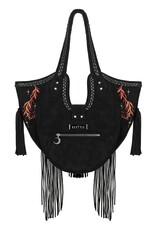 Restyle Fantasy bags and wallets - Fox Meadows bag with Fox embroidery & fringe