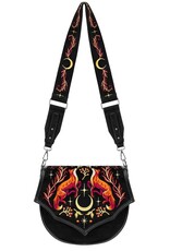 Restyle Fantasy bags and wallets - Foxfire Nights croosbody bag with Fox embroidery