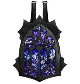 Restyle Fractured Light Backpack with Cathedral windows