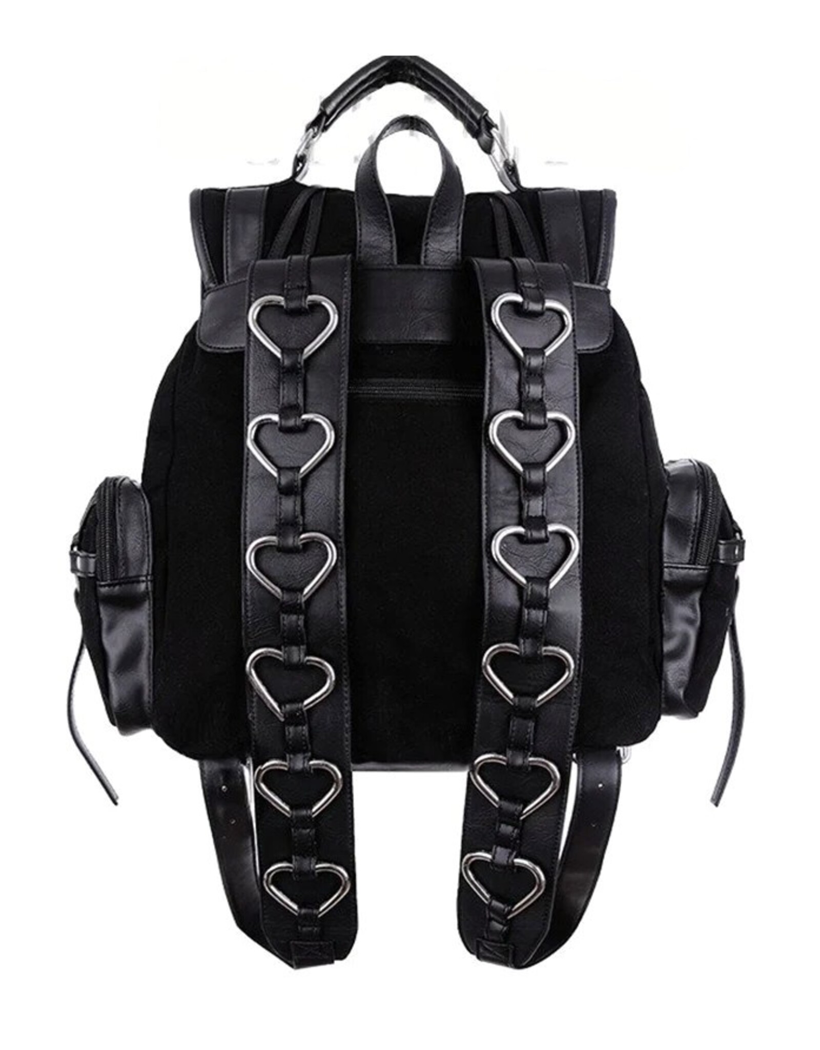 Restyle Gothic bags Steampunk bags - Heavy Heart Backpack with Heart Harness
