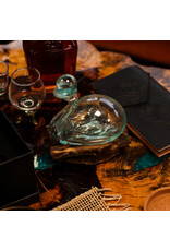 AWG Miscellaneous - Melted Glass Duck Carafe on Wood with Stopper