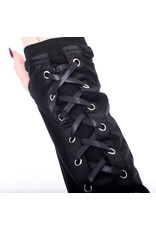 Poizen Industries Gothic and Steampunk accessories - Luna bat-head arm warmers Heartless
