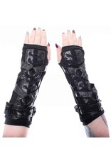 Poizen Industries Gothic and Steampunk accessories - Armwarmers Asher Poizen Industries