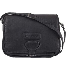 David Jones Hillburry Saddle Bag with Organiser black