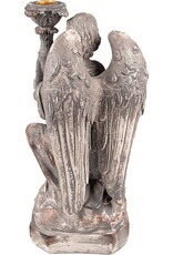 C&E Giftware & Lifestyle - Angel Candlestick Antique Style 29 cm