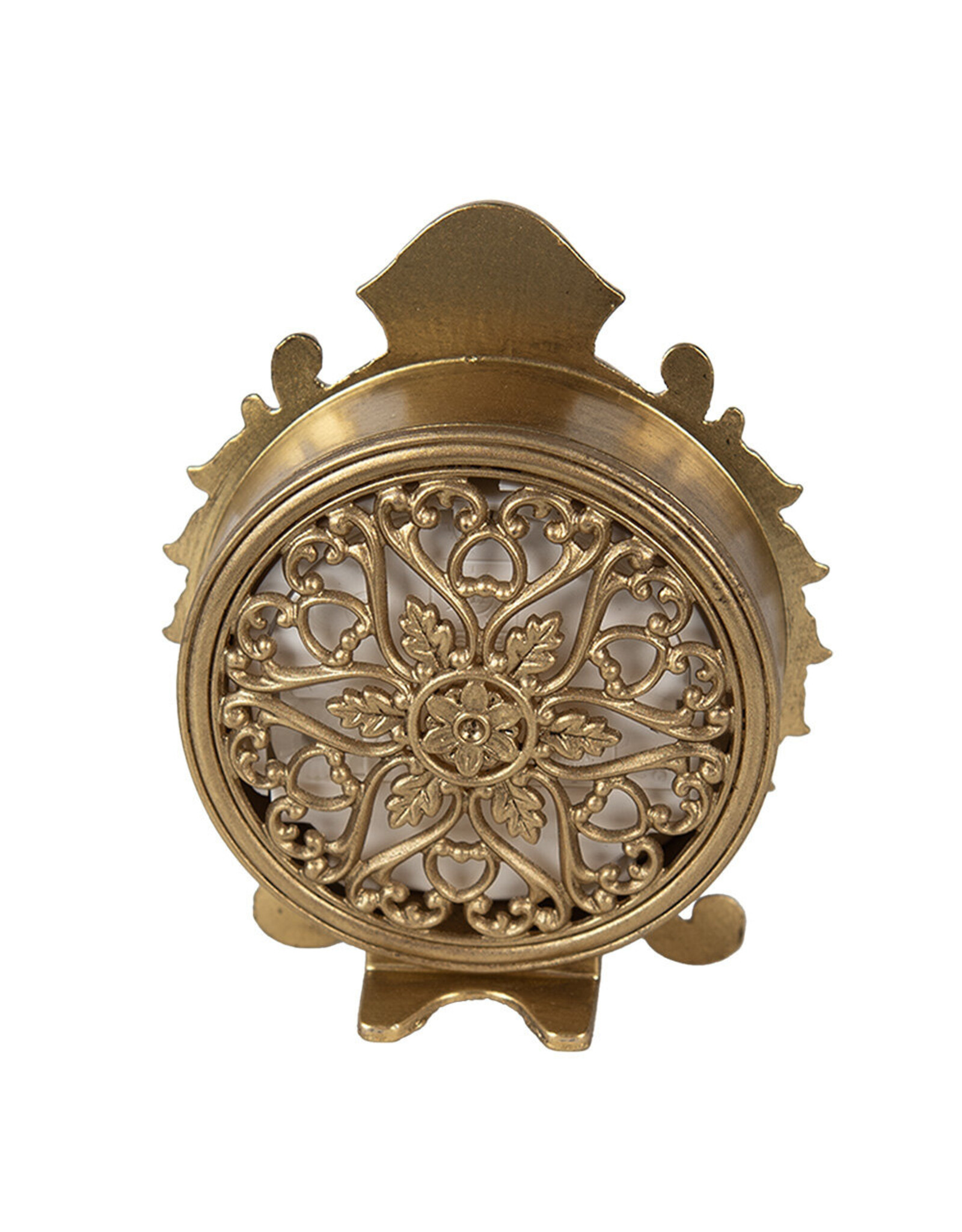 C&E Miscellaneous - Table Clock Art Deco style round