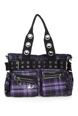 Banned Gothic bags Steampunk bags - Banned Purple Sweet Revenge Camdyn Handbag