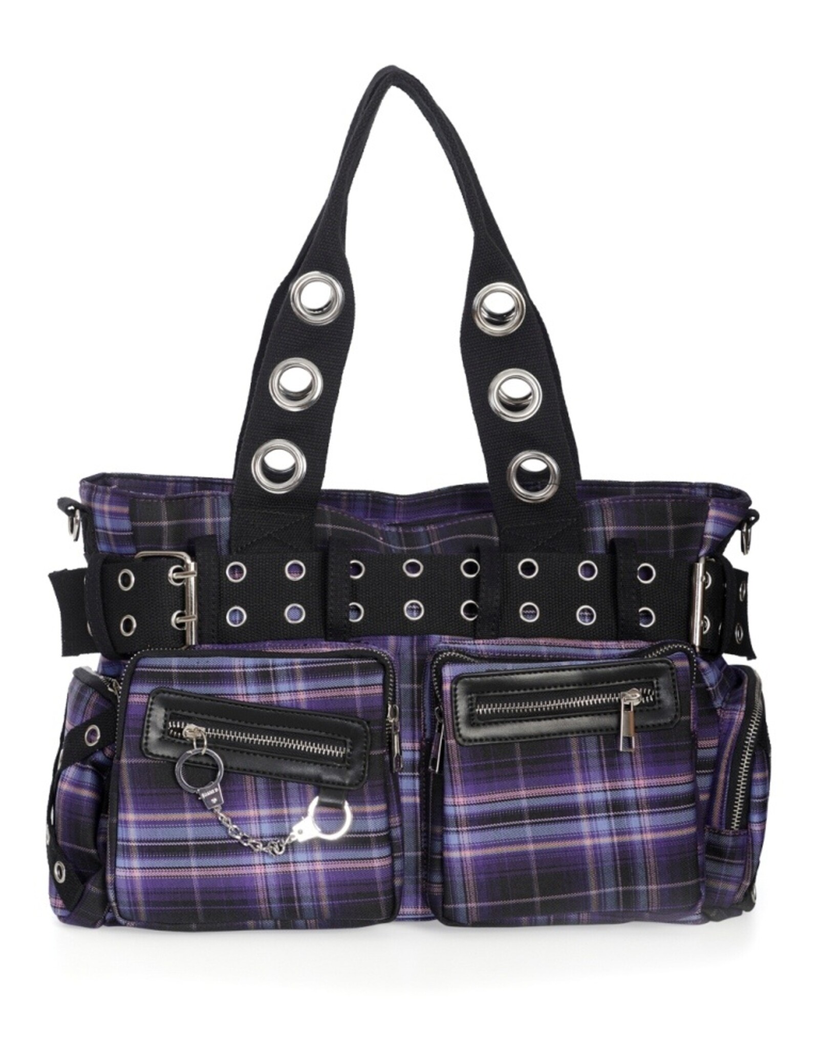 Banned Gothic bags Steampunk bags - Banned Purple Sweet Revenge Camdyn Handbag