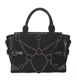 Banned Banned Black From Beyond Handbag with Chains