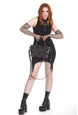 Banned Gothic Tassen Steampunk Tassen - Banned Black From Beyond Handtas met Kettingen