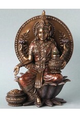 Veronese Design Giftware Beelden Collectables  - Lakshmi Hindoeïstische Godin 21cm Veronese Design