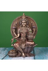 Veronese Design Giftware Beelden Collectables  - Lakshmi Hindoeïstische Godin 21cm Veronese Design