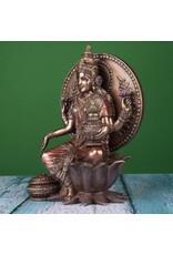 Veronese Design Giftware Beelden Collectables  - Lakshmi Hindoeïstische Godin 21cm Veronese Design