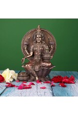 Veronese Design Giftware Figurines Collectables - Lakshmi Hindu Goddess 21cm Veronese Design