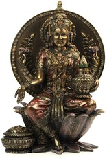 Veronese Design Giftware Figurines Collectables - Lakshmi Hindu Goddess 21cm Veronese Design