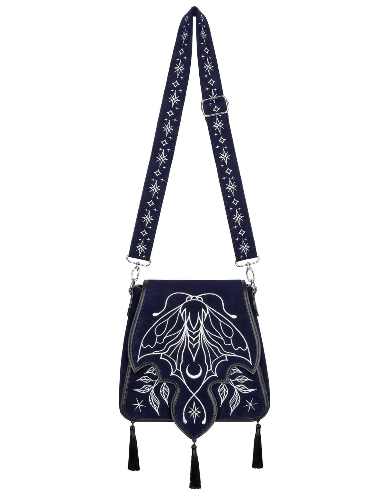 Restyle Gothic Tassen Steampunk Tassen - Stardust Schoudertas met Kwastjes - Restyle