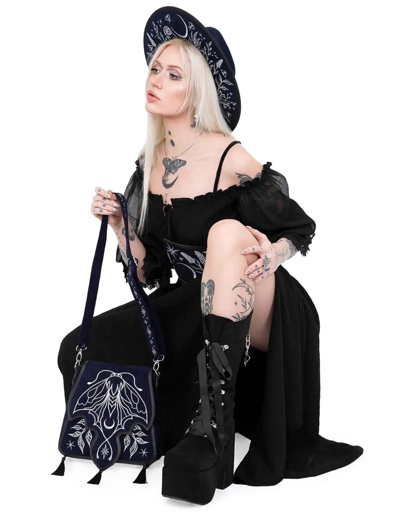 Restyle Gothic bags Steampunk bags - Stardust Tassel Shoulder bag - Restyle