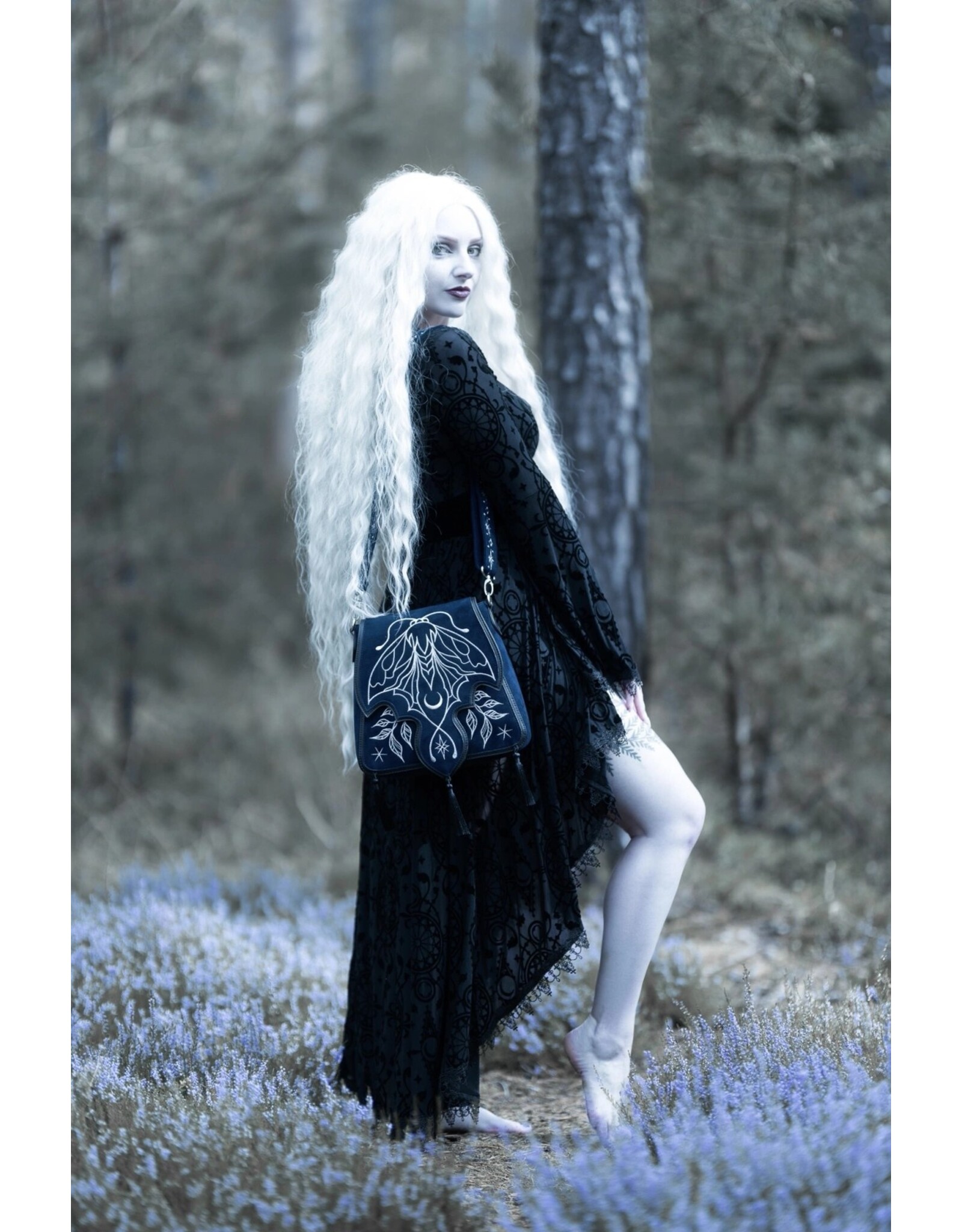 Restyle Gothic Tassen Steampunk Tassen - Stardust Schoudertas met Kwastjes - Restyle