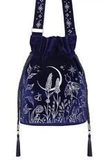 Restyle Gothic bags Steampunk bags - Lunar Eclipse Bucket Velvet Bucket Bag - Restyle