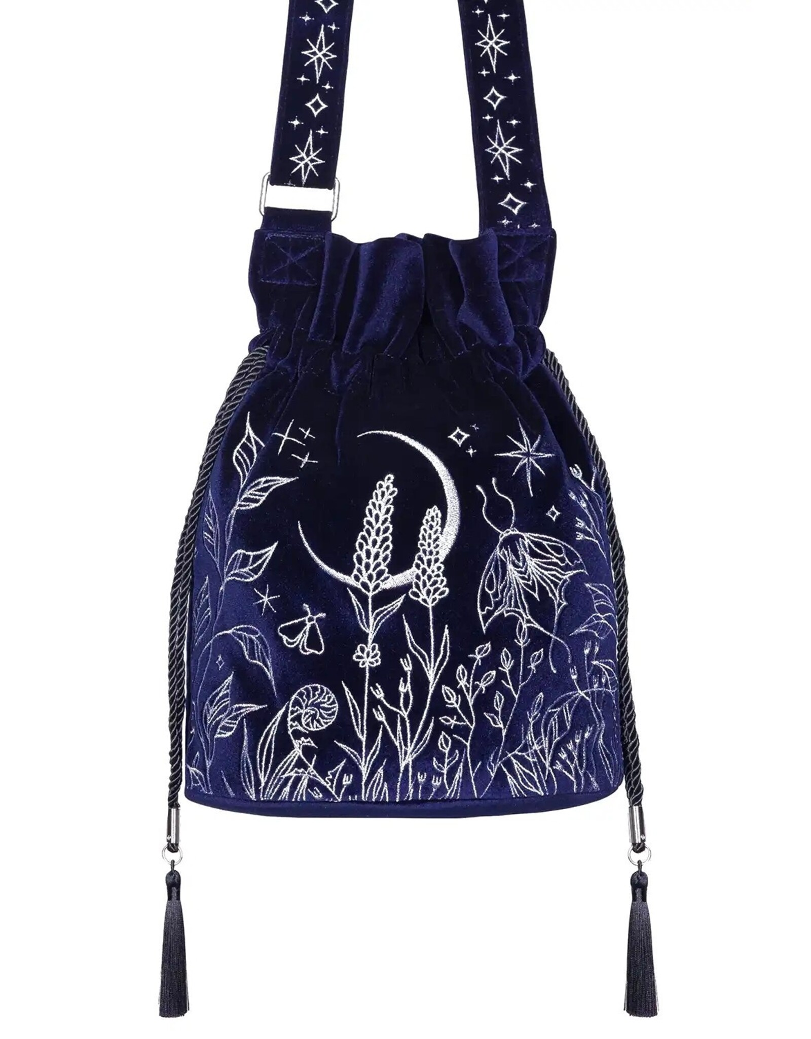 Restyle Gothic Tassen Steampunk Tassen - Lunar Eclipse Fluwelen Emmer Tas - Restyle