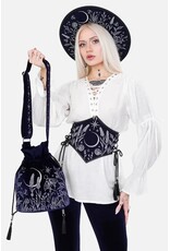Restyle Gothic Tassen Steampunk Tassen - Lunar Eclipse Fluwelen Emmer Tas - Restyle