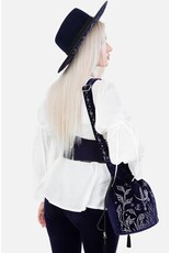 Restyle Gothic bags Steampunk bags - Lunar Eclipse Bucket Velvet Bucket Bag - Restyle