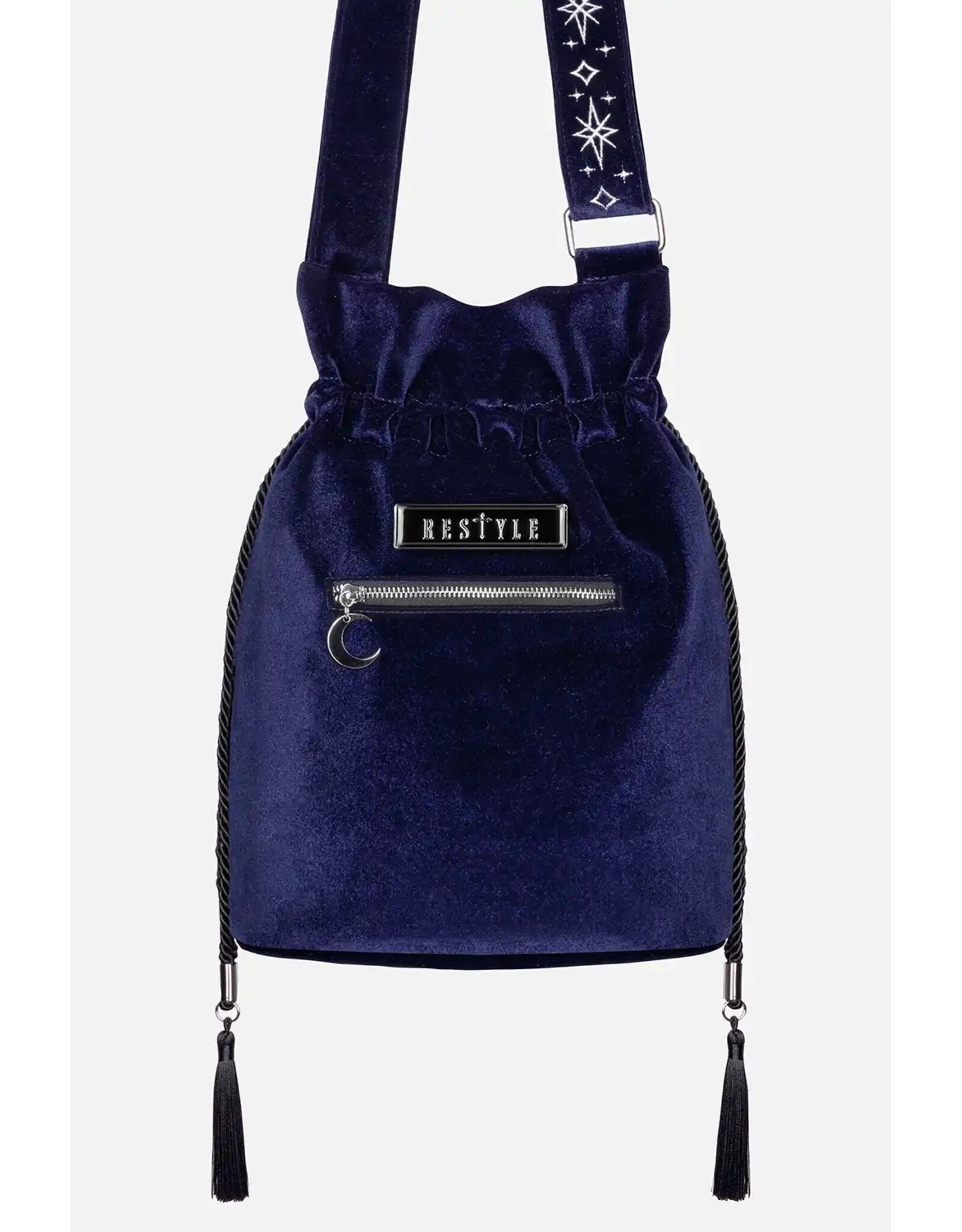 Restyle Gothic Tassen Steampunk Tassen - Lunar Eclipse Fluwelen Emmer Tas - Restyle