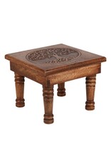 Trukado Miscellaneous - Altar table with Tree of Life  - Acacia wood