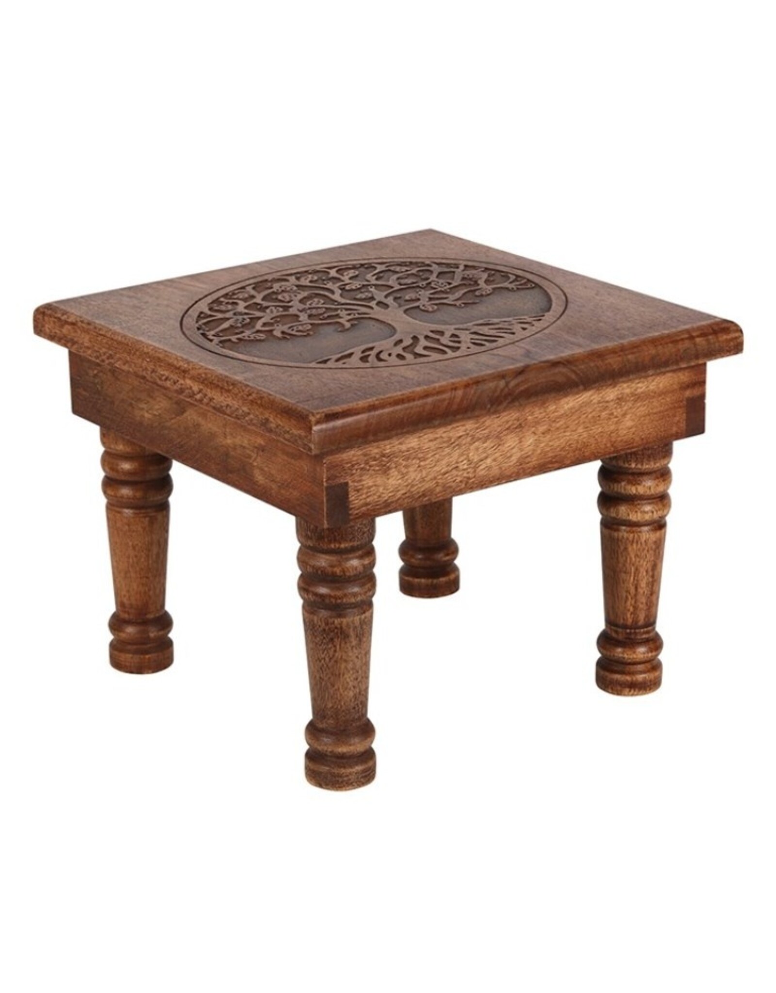Trukado Miscellaneous - Altar table with Tree of Life  - Acacia wood