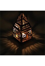 Trukado Miscellaneous -   Tinnen Sfeerlicht Oosterse Lantaarn Lotus